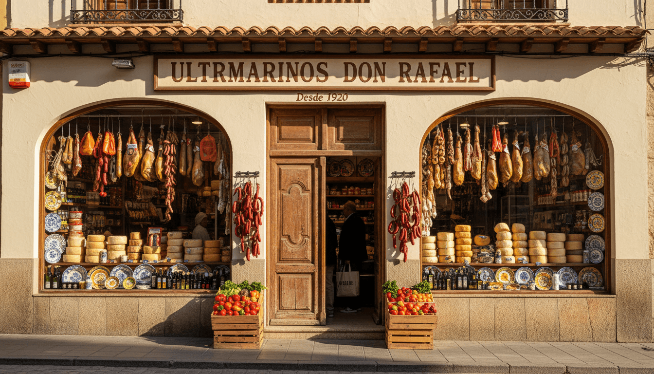 Calle estrecha del barrio de Triana con fachadas de colores